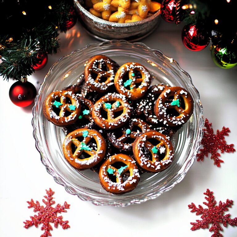 Festive Christmas Pretzels Recipe