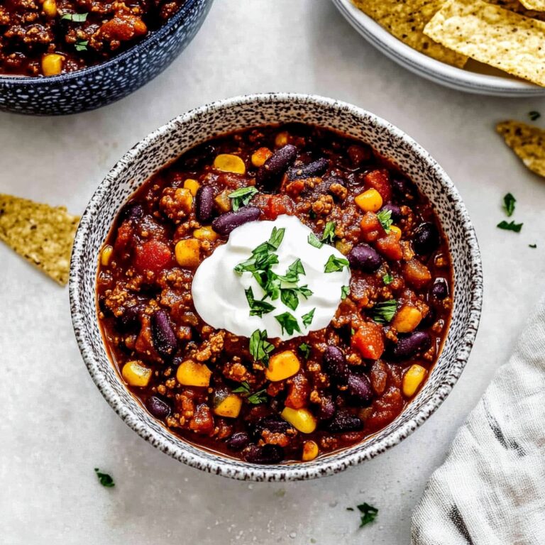 Hearty High Protein Chili Recipe