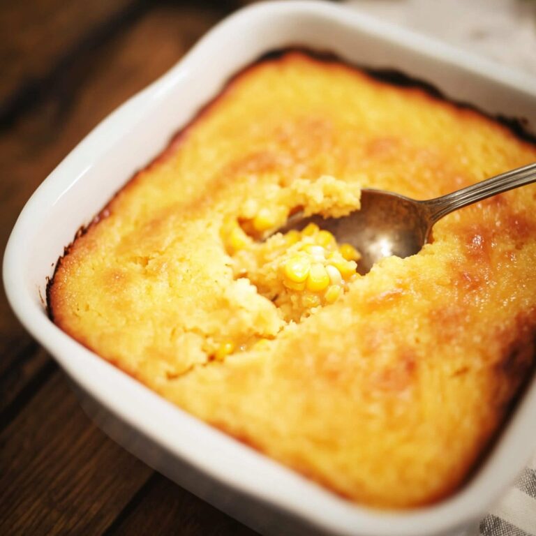 Heavenly Sweet Corn Spoonbread Casserole Recipe