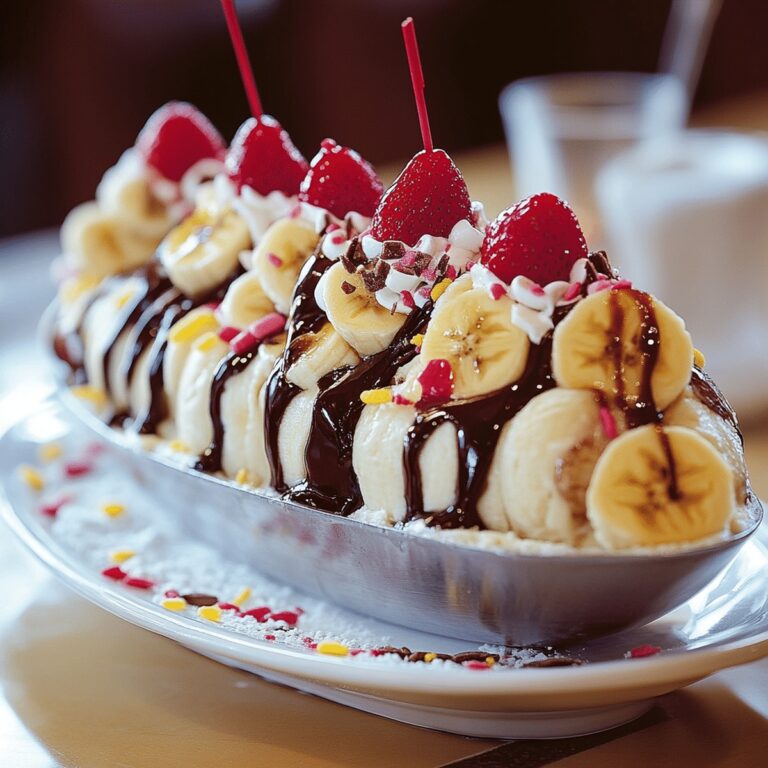 Banana Split Sundae Recipe