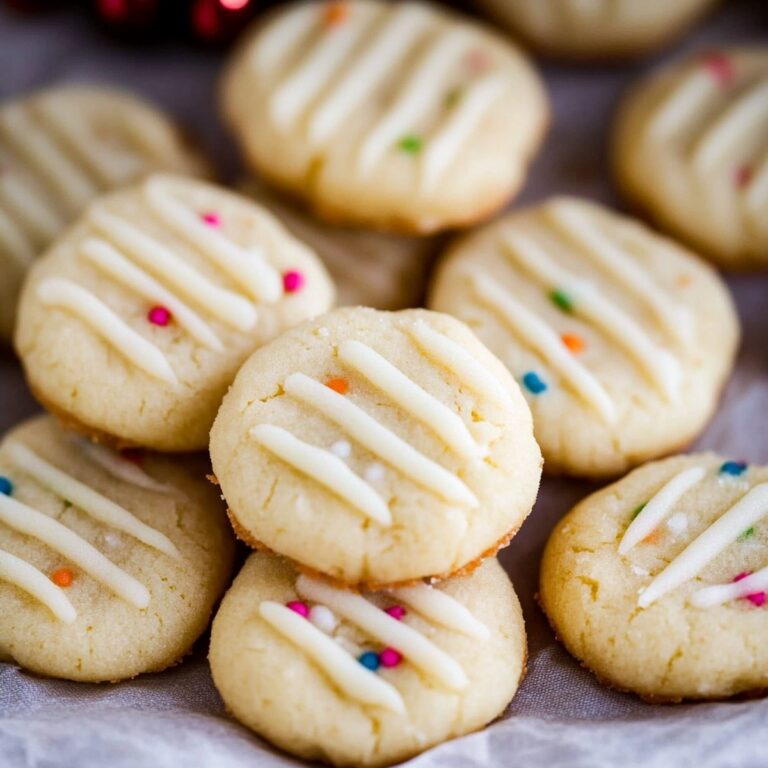 Heavenly Whipped Shortbread Cookies Recipe