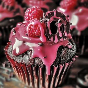 Decadent Chocolate Raspberry Cupcakes Recipe