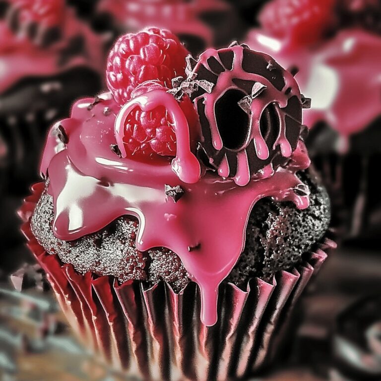 Decadent Chocolate Raspberry Cupcakes Recipe