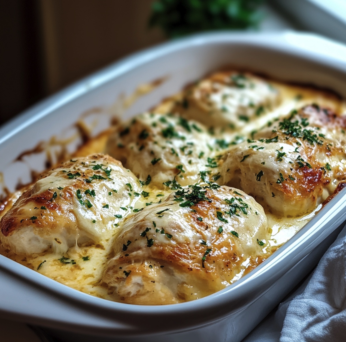 Silky Baked Cream Cheese Chicken Recipe