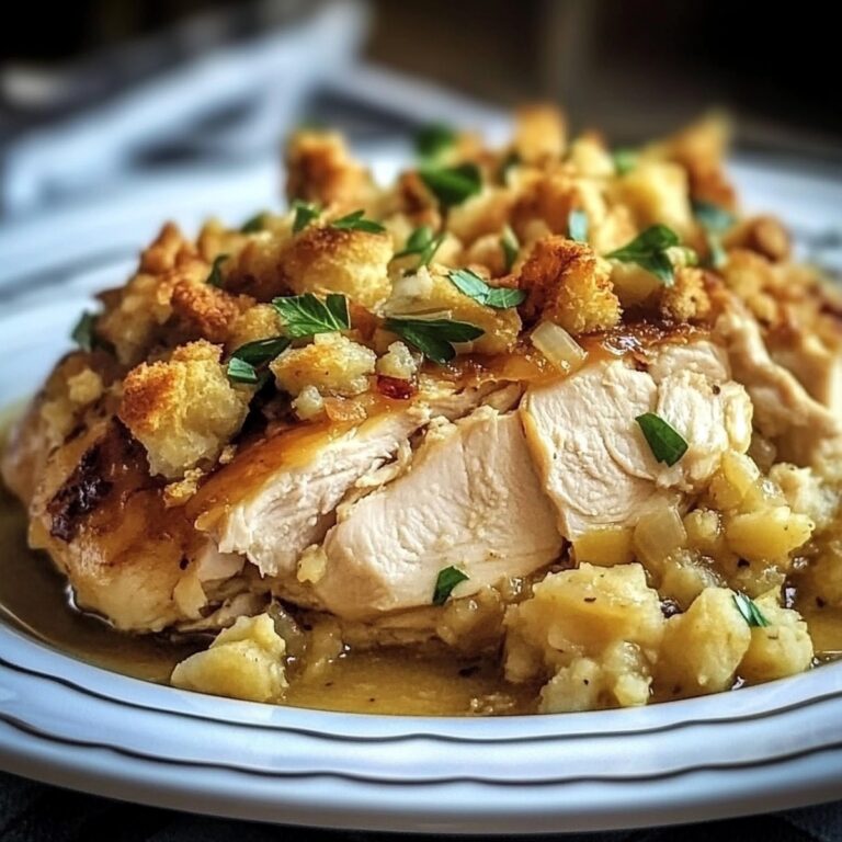 Effortless 4-Ingredient Slow Cooker Chicken With Stuffing Recipe