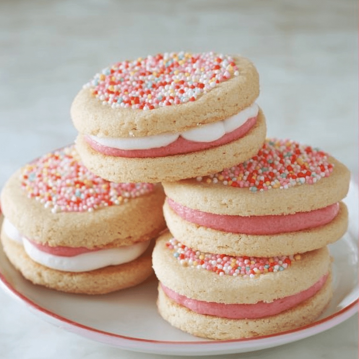 Sugar Cookie Sandwiches Recipe