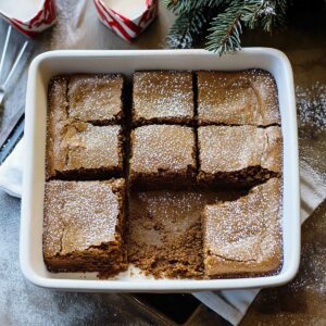 Festive Gingerbread Brownies Recipe
