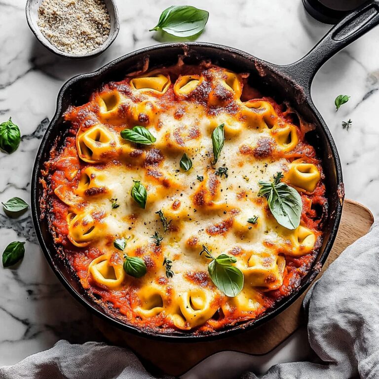 Cheesy Tortellini Pasta Bake Recipe