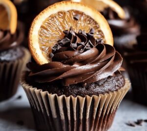 Double Chocolate Orange Cupcakes Recipe