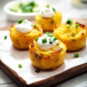 Crispy Mashed Potato Cups Recipe