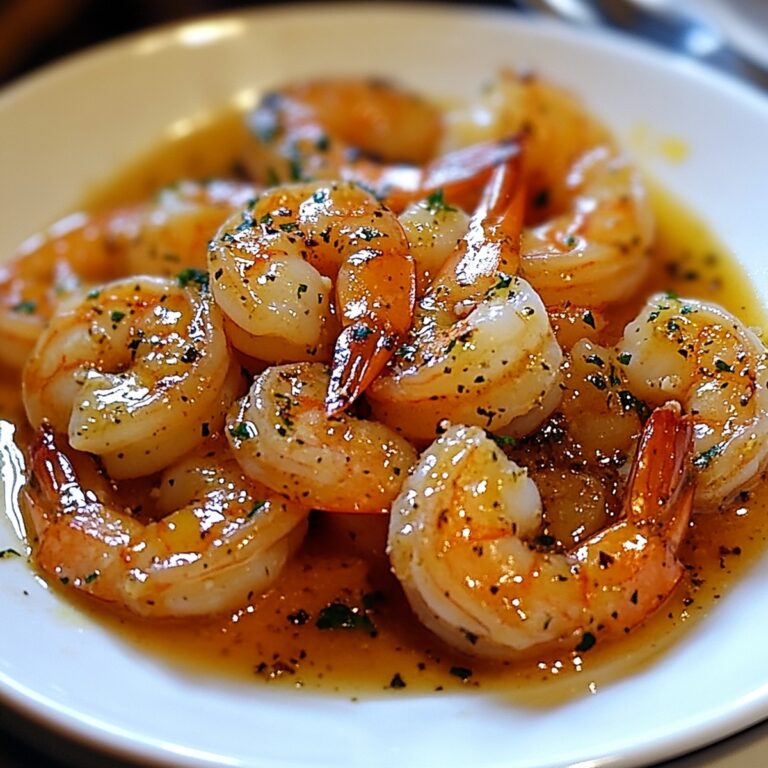 Succulent Jumbo Shrimp in Butter Garlic Sauce Recipe