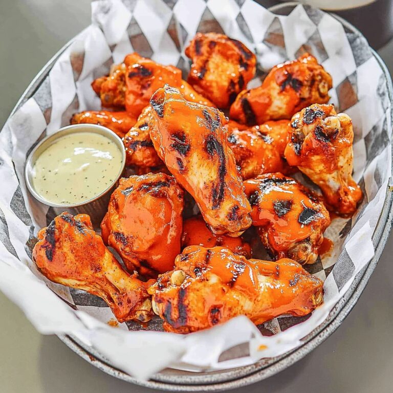 Sizzling Buffalo Wings Recipe