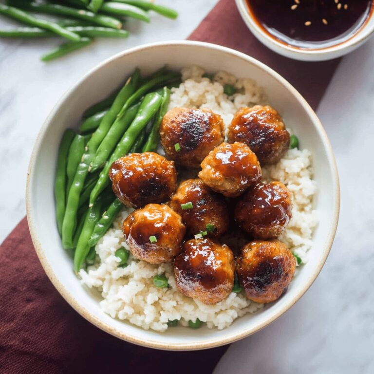 Asian Chicken Meatballs Recipe
