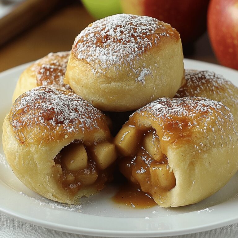 Caramel Apple Pie Bombs Recipe
