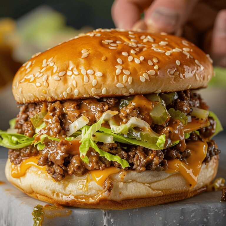 Big Mac Sloppy Joes Recipe