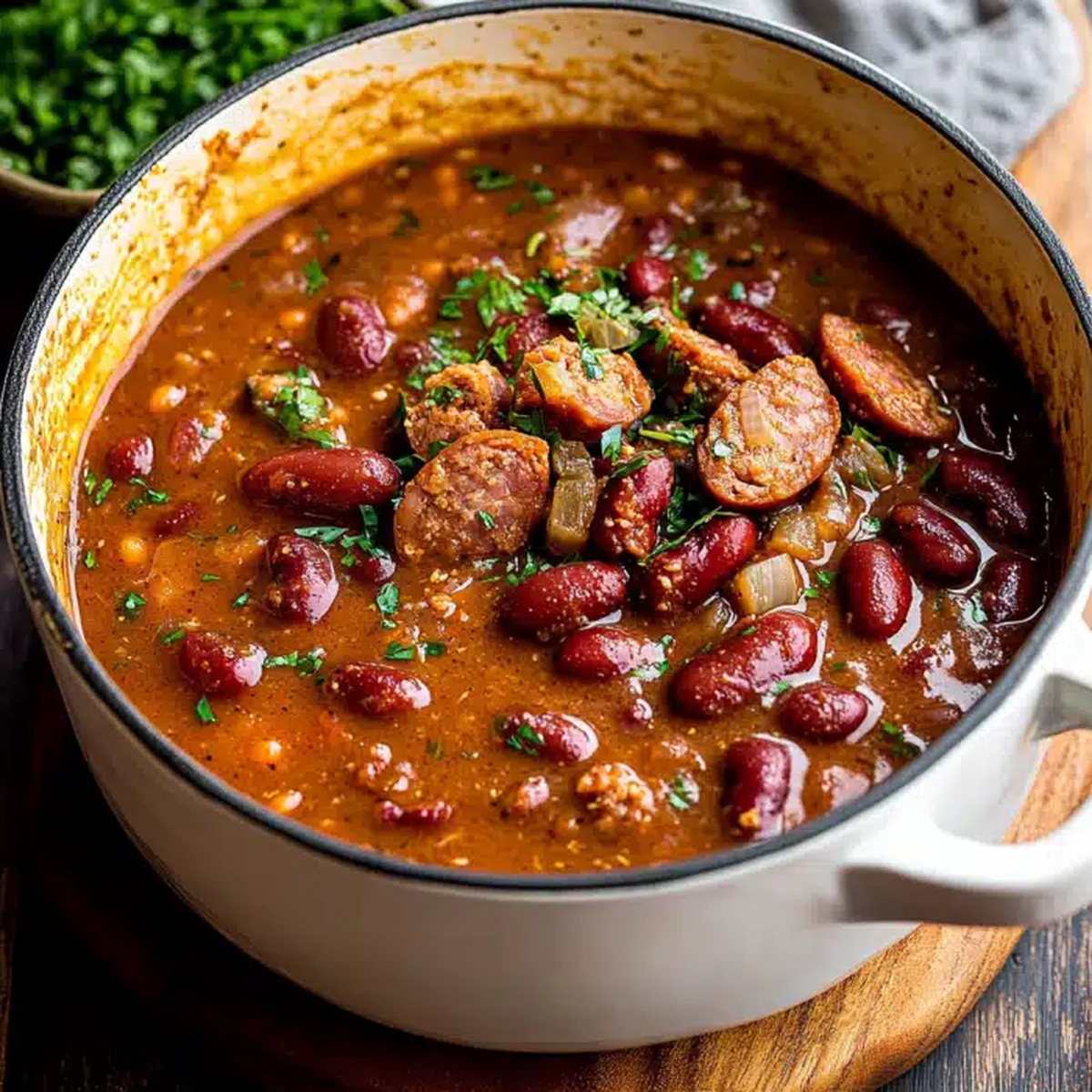 Hearty Louisiana Red Beans And Rice Recipe