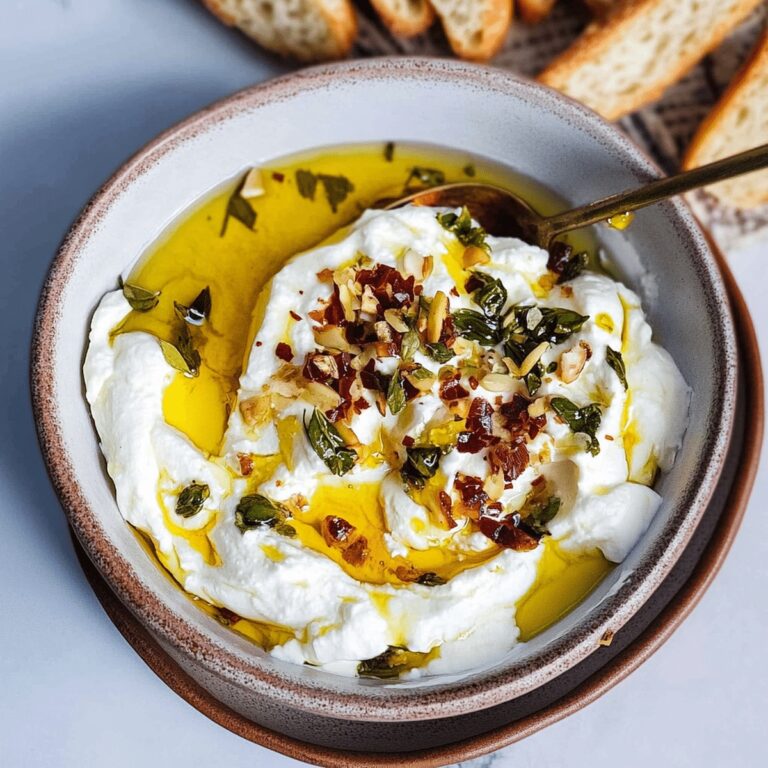 Seasoned Whipped Ricotta With Honey Recipe