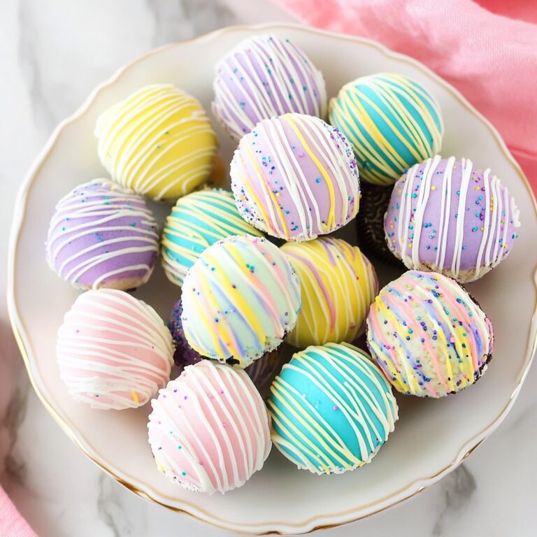 Festive Easter Egg Oreo Cookie Balls Recipe