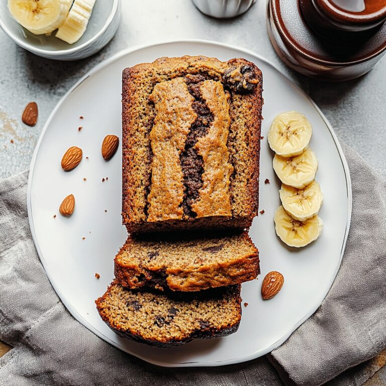 Moist Almond Flour Banana Bread Recipe