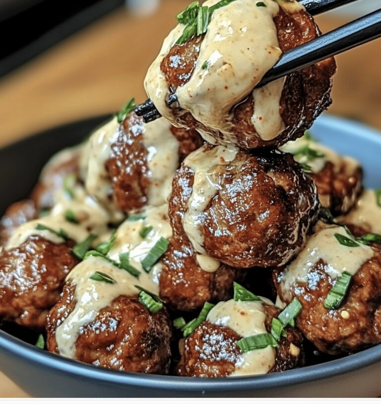 Korean Bbq Meatballs With Spicy Mayo Dip Recipe