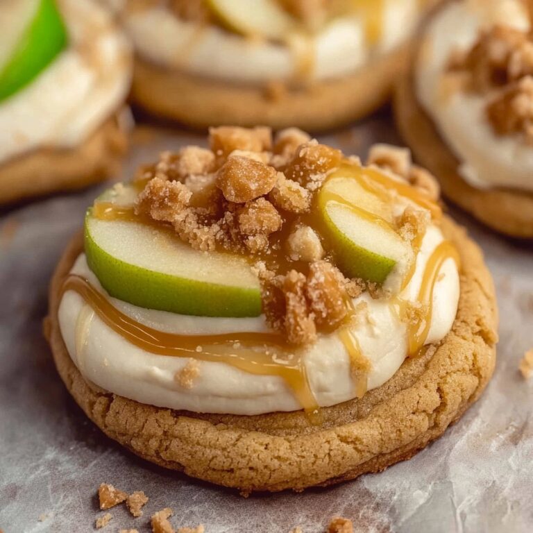 Indulgent Caramel Apple Cookies Crumbl Copycat Recipe