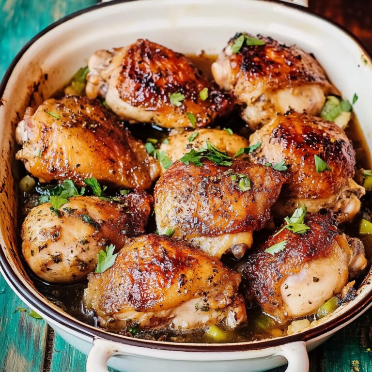 Tender Slow Cooker Chicken Thighs Recipe
