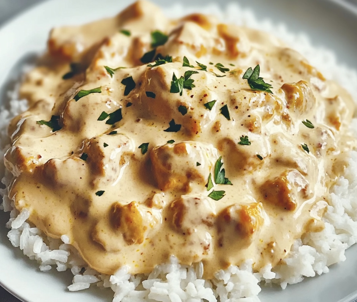Hearty Smothered Chicken and Rice Recipe