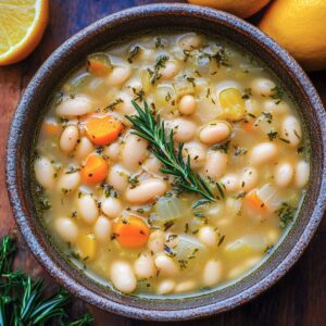 Hearty White Bean and Rosemary Soup Recipe