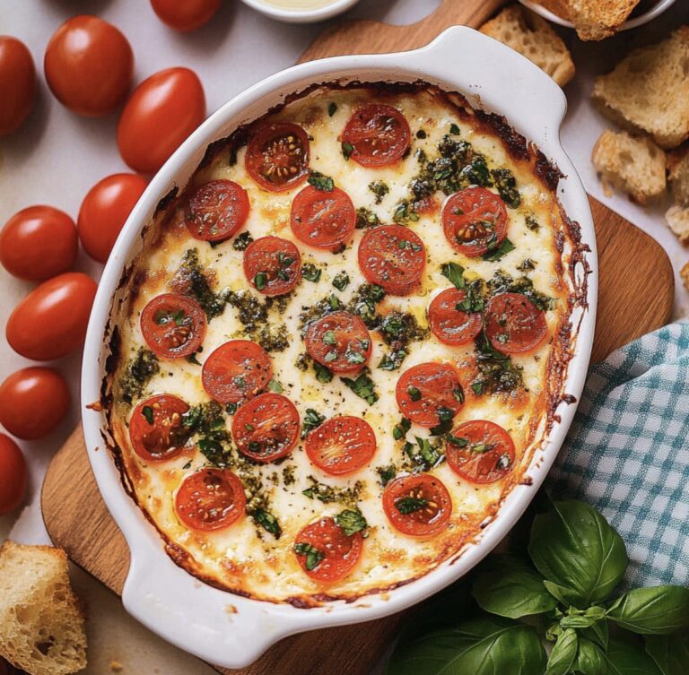Creamy Caprese Dip Recipe