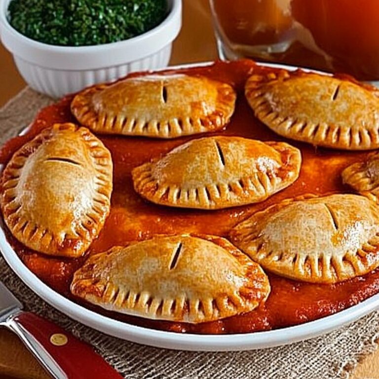 Crispy Football Pizza Pockets Recipe