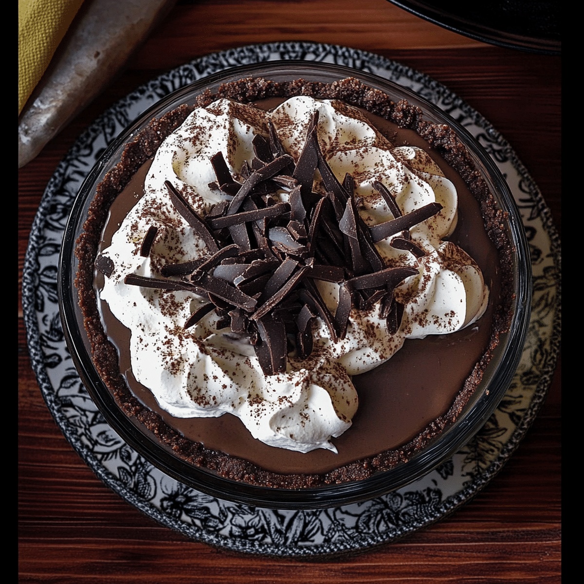 Mocha Cream Pie Recipe