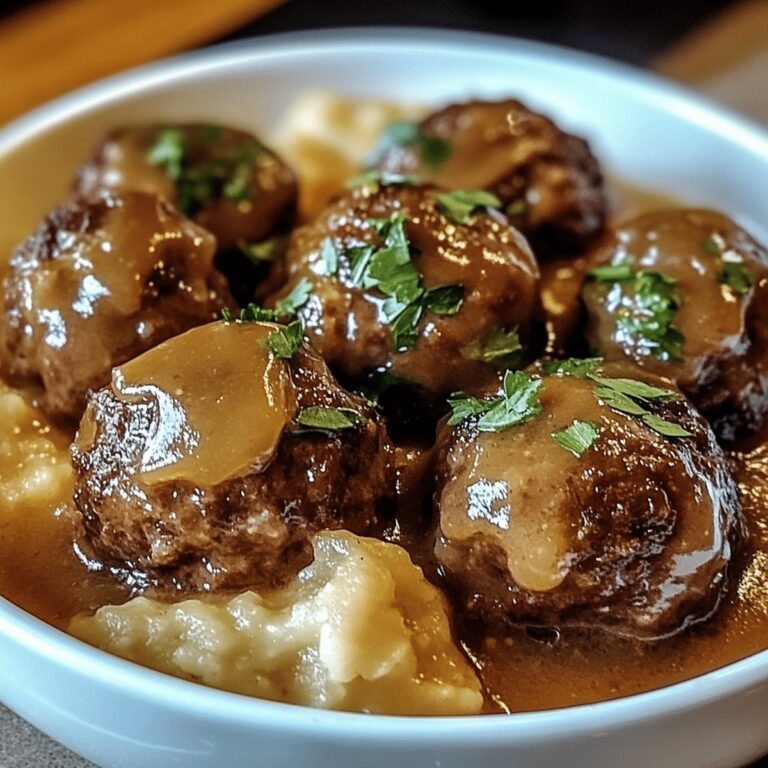 Crock Pot French Onion Beef Meatballs Recipe
