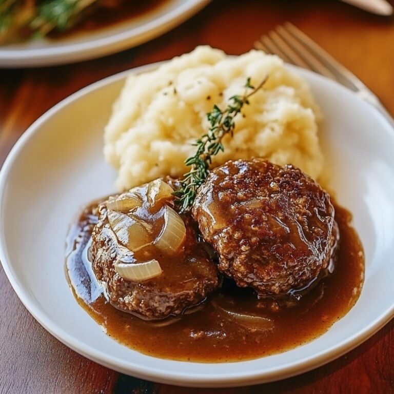 Hearty Salisbury Steak Recipe