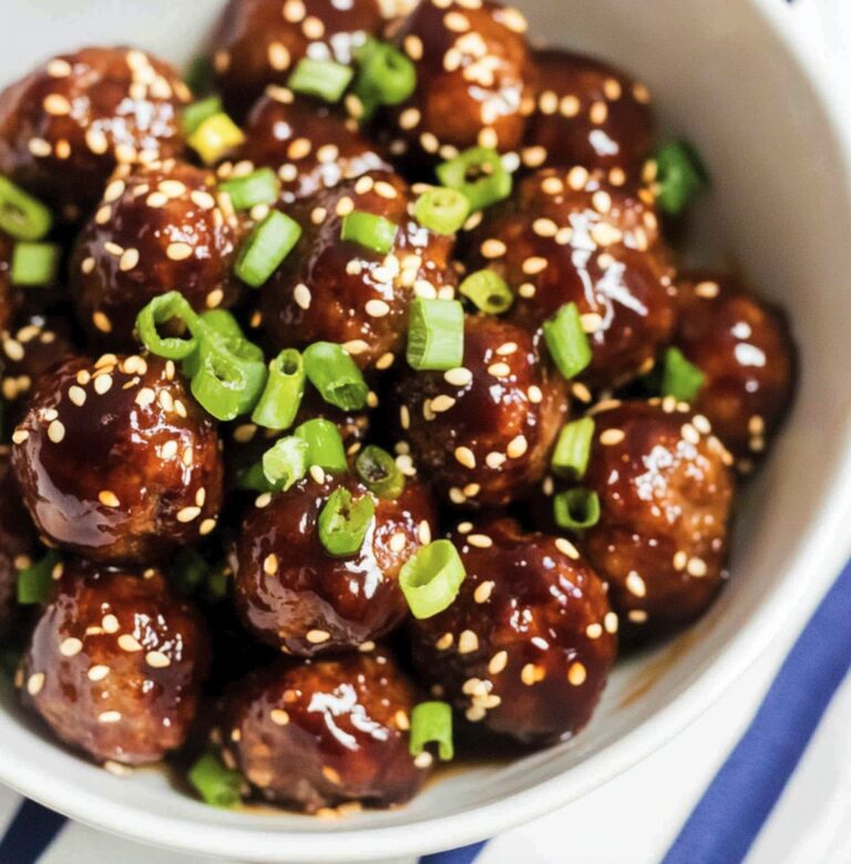 Tender Asian Crockpot Meatballs Recipe