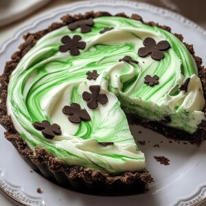 Shamrock Swirl Pie Recipe