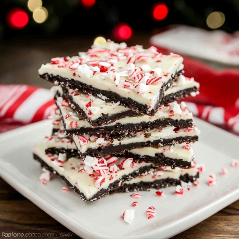 Heavenly Peppermint Oreo Bark Recipe