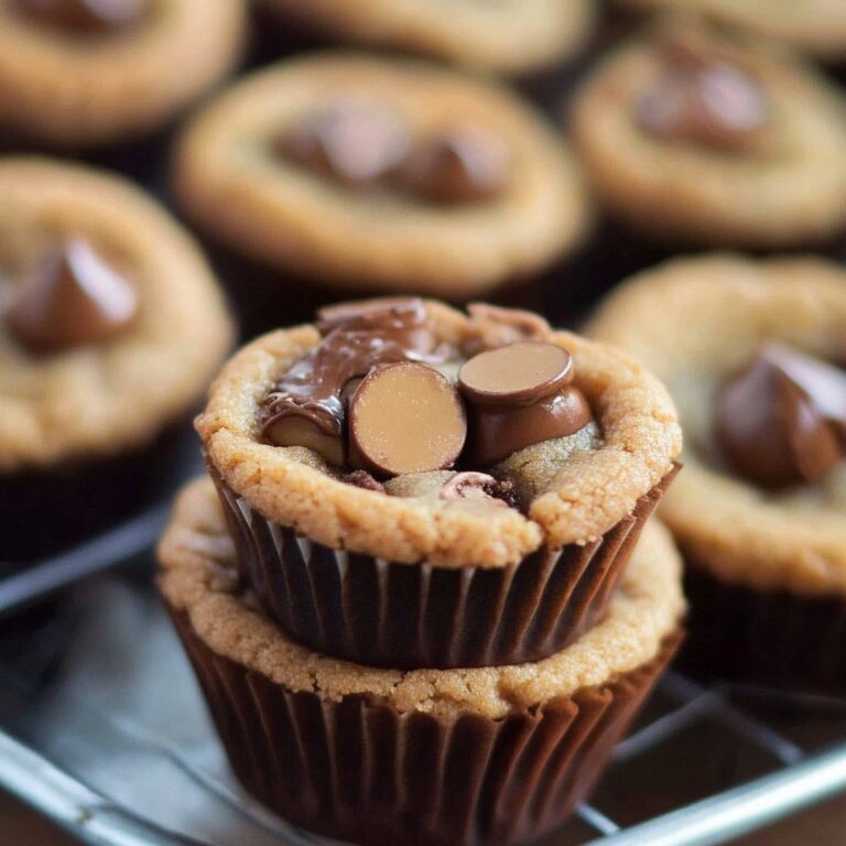 Effortless 2 Ingredient Cookie Cups Recipe
