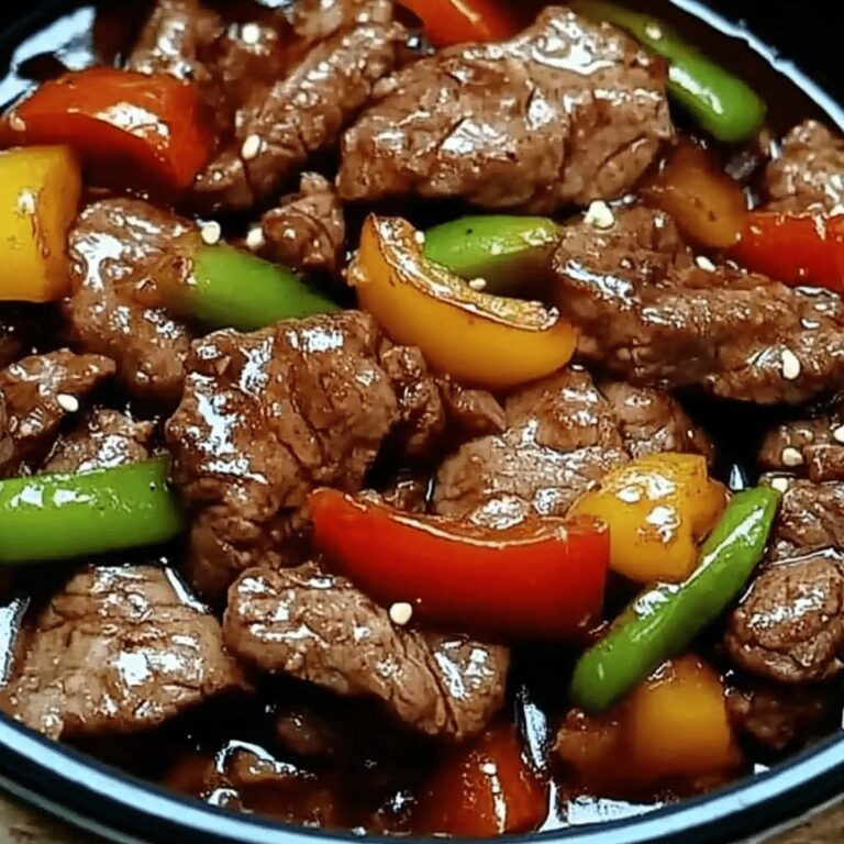 Easy Chinese Pepper Steak Recipe