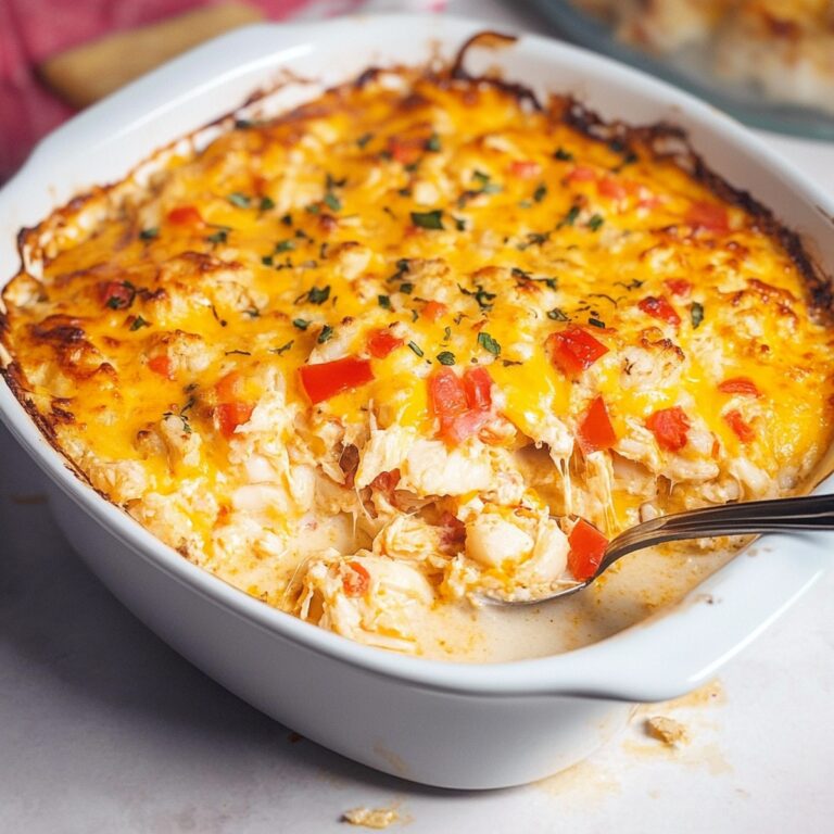 Cheesy Crab Casserole Recipe