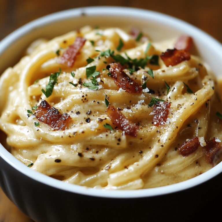 Creamy Bacon Carbonara Recipe