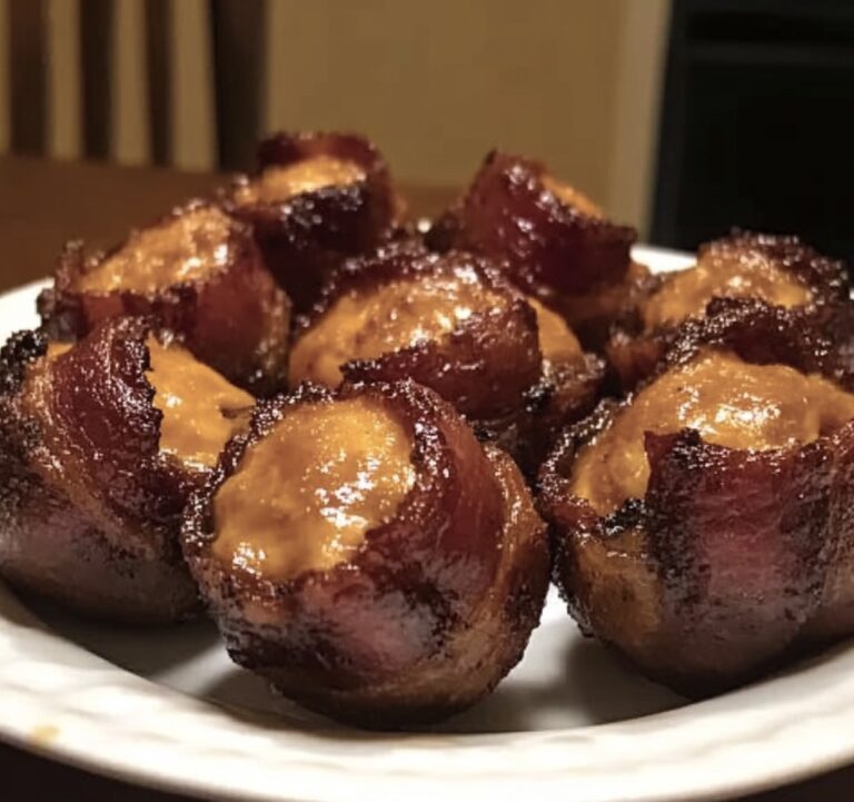 Spicy Cheddar-Stuffed BBQ Bacon Bombs Recipe