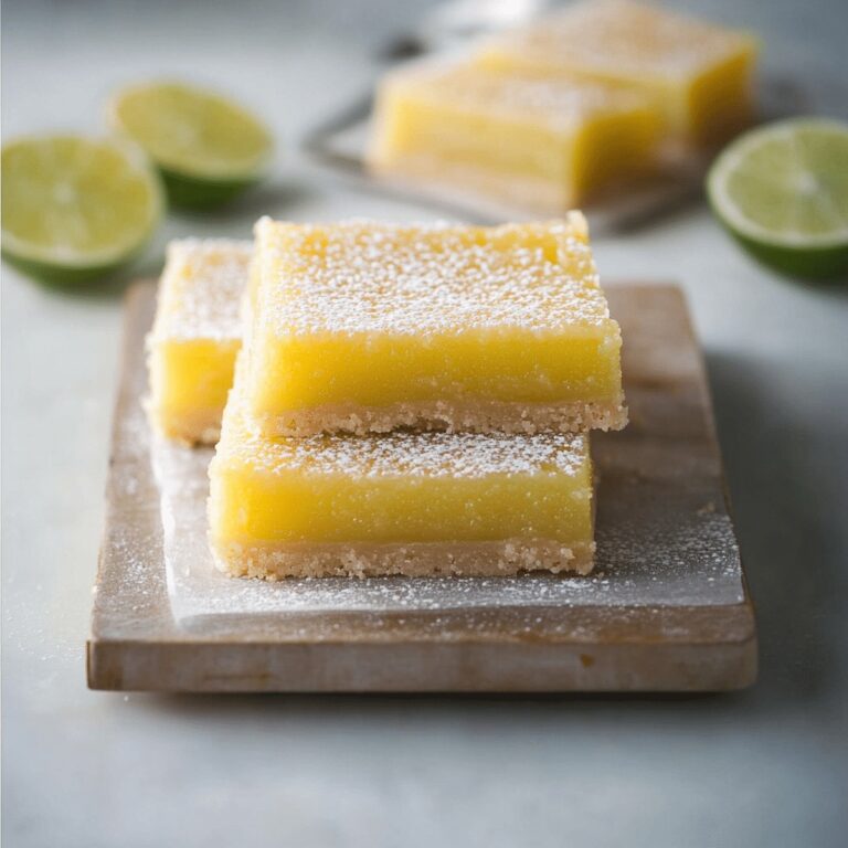 Key Lime Bars Recipe