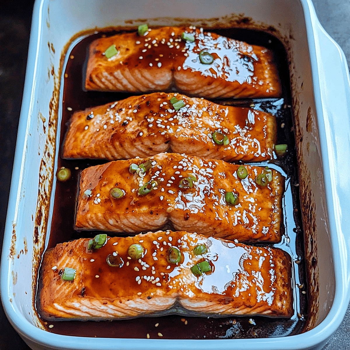Easy Baked Teriyaki Salmon Recipe