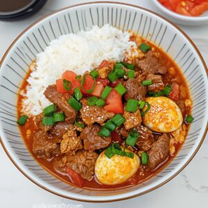 Sizzling Chinese Tomato Beef Egg Stir-Fry Recipe