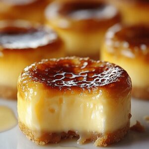Mini Creme Brulee Cheesecakes Recipe