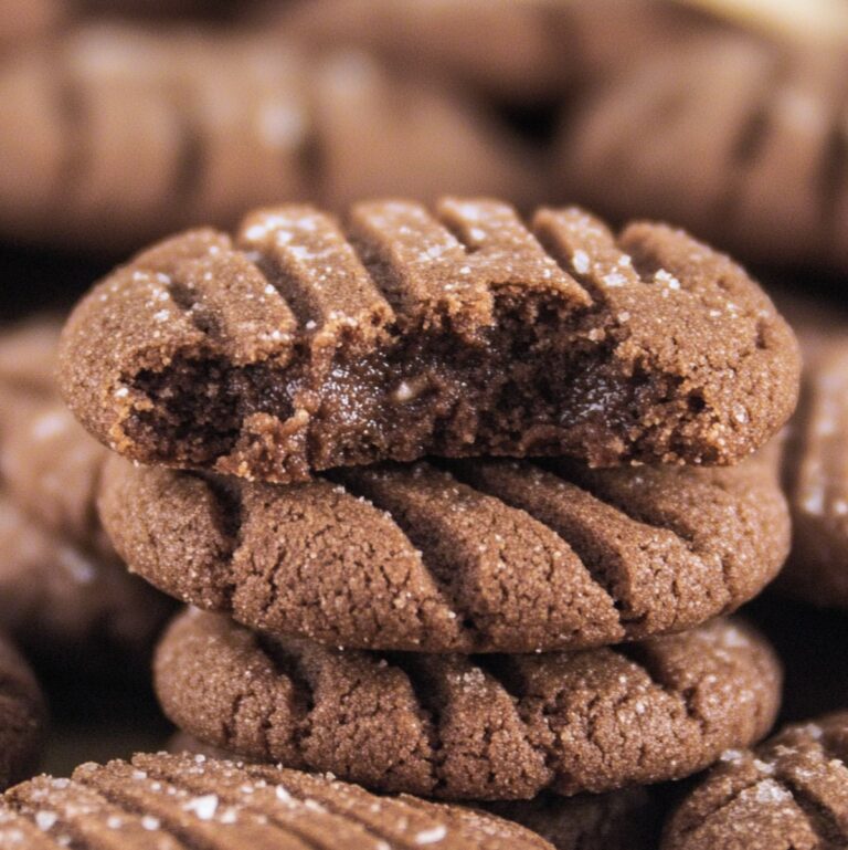 Gooey Chocolate Peanut Butter Cookies Recipe