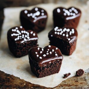 Vegan Chocolate Mini Cakes With Coconut Milk Ganache Recipe