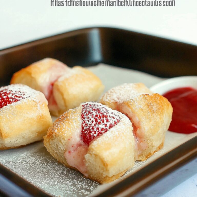 Dreamy Strawberry Cheesecake Rolls Recipe
