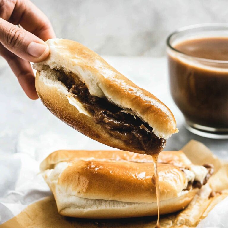 Tender Crockpot French Dip Recipe