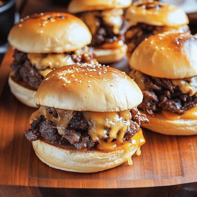 Roast Beef & Cheddar Sliders Recipe